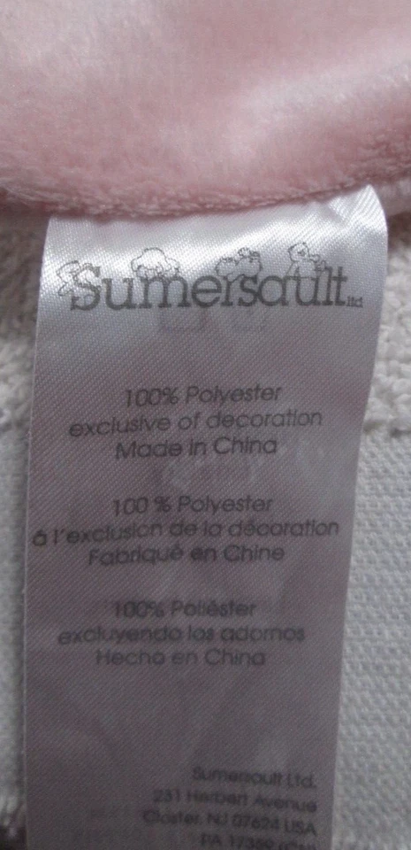 Manta de seguridad Sumersault Bunny Sonajero Foto 3 de 3