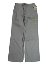 Cherokee Boys Casual Uniform Pants Size 12 Husky Actual 29 X 27 Khaki Y7