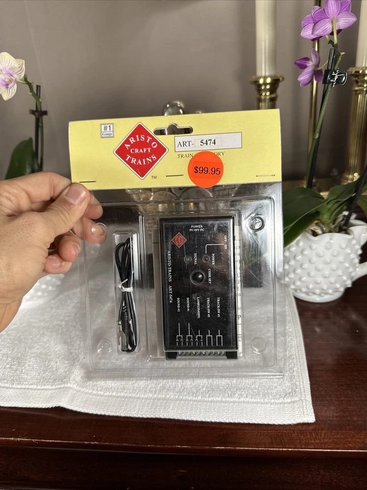 Aristo Craft Trains ART-5474 Mini Remote Accessory Receiver NOS New Sealed Rare - Image 2 of 4
