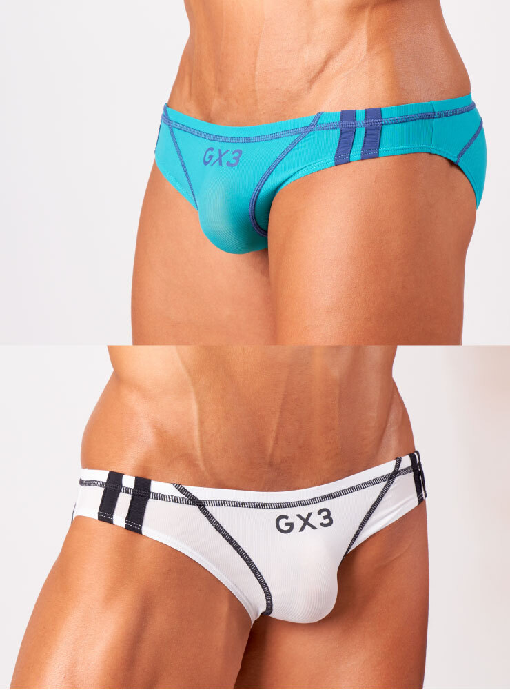 2PACK GX3 SPLASH SKIN SPORT BIKINI BRIEF JAPAN SEXY UNDERWEAR
