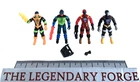 Gi Joe Cobra BATS and Overkil 2003 Action Figures Lot incomplete Exclusive