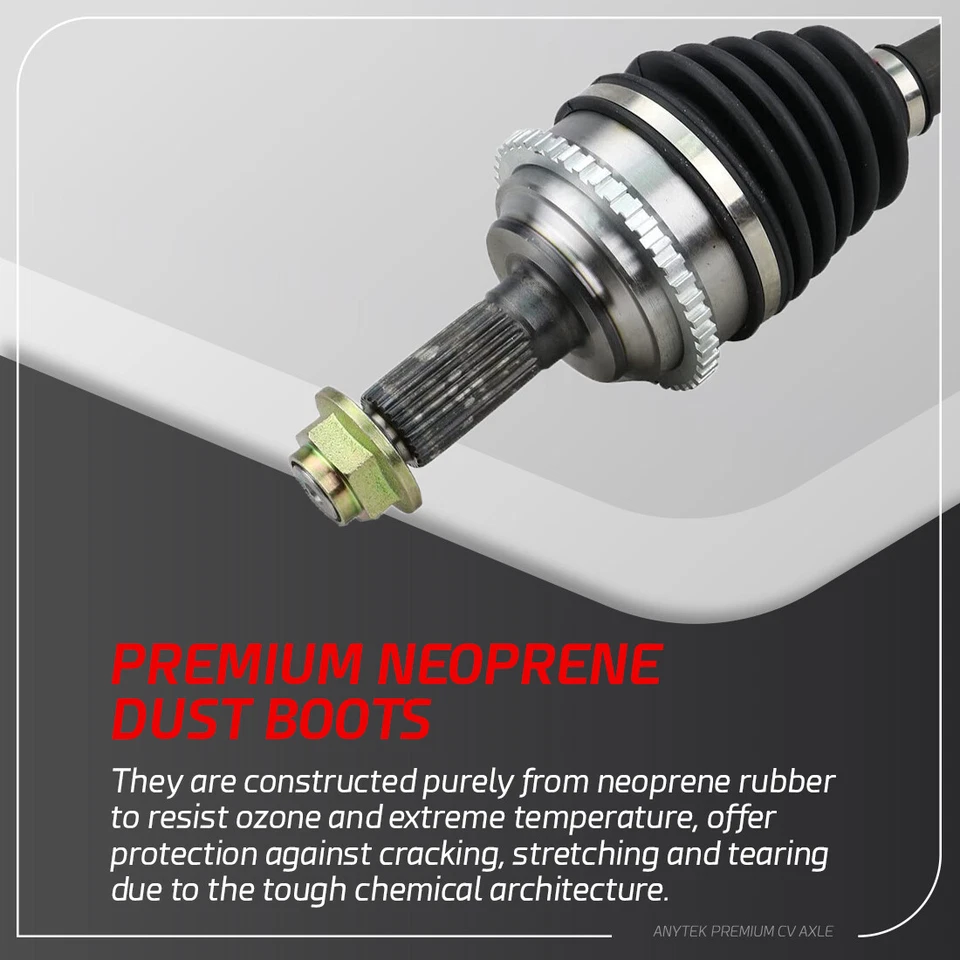 Передний правый вал оси CV для 2006-2012 Ford Fusion Mercury Milan 3,0 л 2010 2011 - Изображение 3 из 4