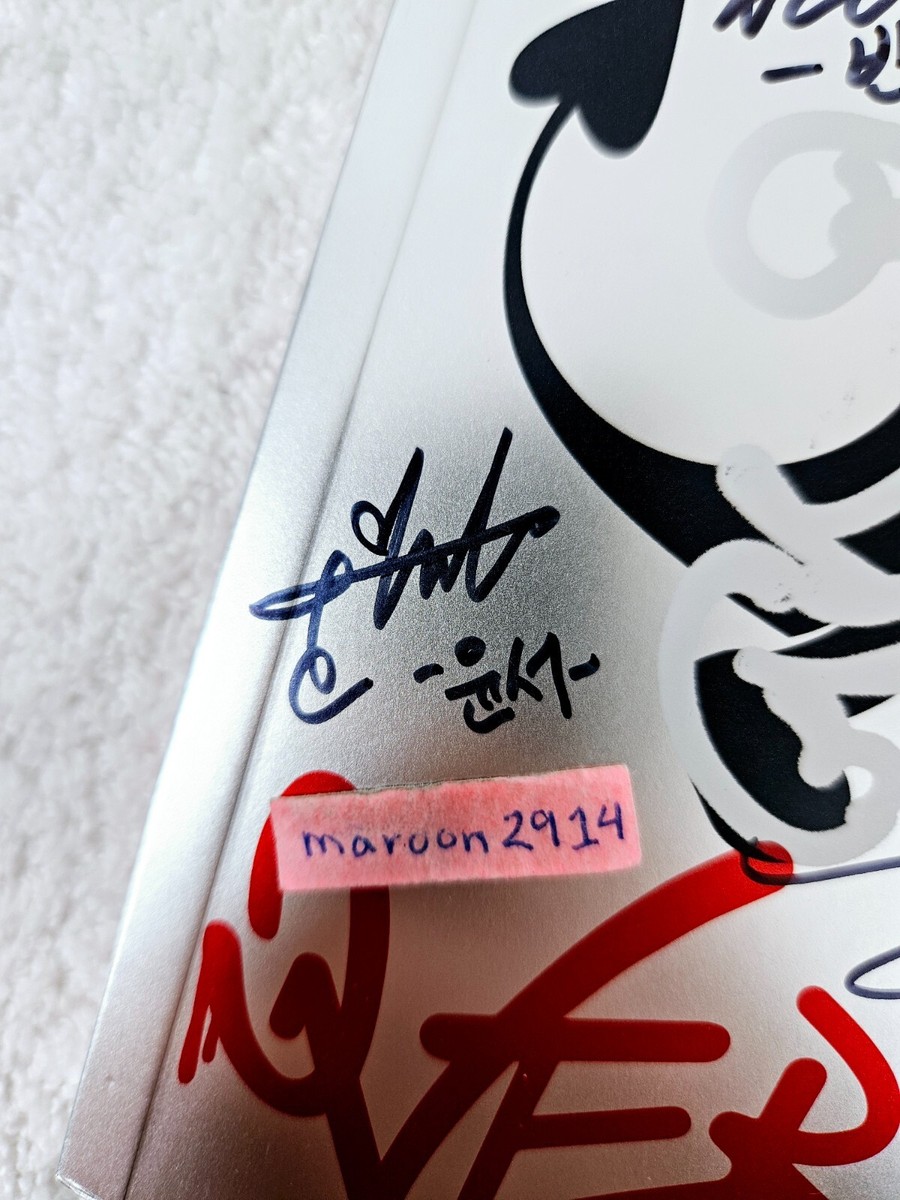 BADVILLAIN Overstep Signed Promo Album Autographed + YUNSEO