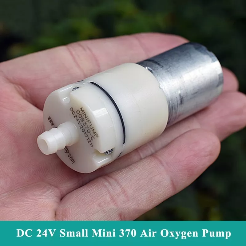 DC12V-24V Small Mini 370 Motor Air Pump Oxygen Pump DIY Aquarium