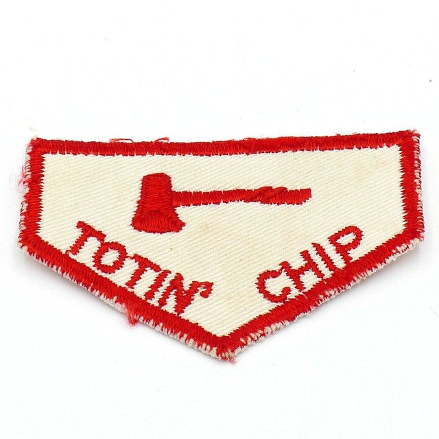 195060s TOTIN' CHIP Boy Scout Patch BSA eBay