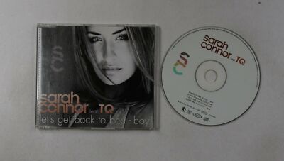 Sarah Connor Feat. TQ Let's Get Back To Bed - Boy! EU CDSingle 2001