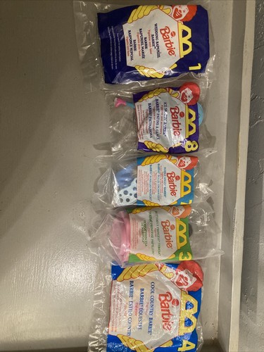 90’s McDonalds Barbie Toys. Random lot, 5 pieces | eBay
