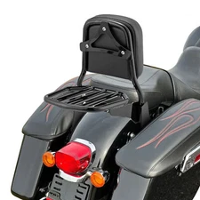 MOFUN Passenger Backrest Sissy Bar For Harley Dyna Switchback FLD (2012-2016)