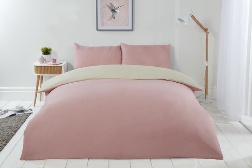 Duvet Set Reversible Soft Quilt Cover with Pillow Cases - Lyla - Picture 17 of 38