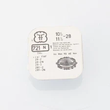 NOS FF FONT 28, 175 Genuine Watch Part Balance Complete Watchmakers (C17D19)