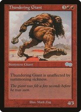 Urza's Saga Thundering Giant MTG Magic the Gathering NM