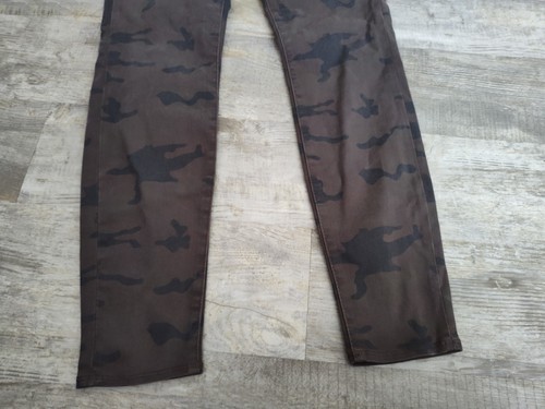 NWT Rock & Republic Fever Pull On Denim Rx Womens Misses 10 Green Camo Jegging - Picture 2 of 15