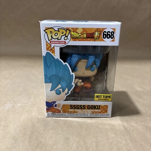 Funko Pop! Vinyl: Dragon Ball - SSGSS Goku - Hot Topic (Exclusive) #668
