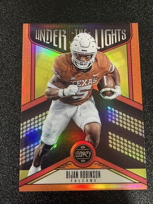 ⭐️ROOKIE 90/149 SP BIJAN ROBINSON 2023 Panini Legacy🍊 ORANGE REFRACTOR Falcons