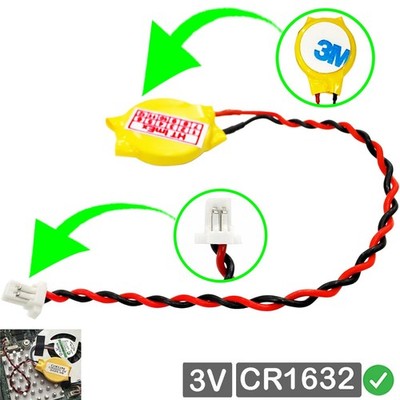RTC CR1632 Bios CMOS battery akku für Lenovo ThinkPad X1 Extreme Gen4 20Y5001EGE