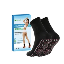 HouKea Stretch Socks, Firming Skin Friendly Soft And Comfortable Non-Slip Elasti