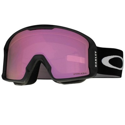 Oakley OO 7093-06 Line Miner XM Matte Black Prizm HI Pink Ski Mens