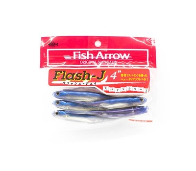Fish Arrow Soft Bait Flash J 4 inch 6 piece per pack #04 (9407)