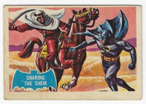 1966 A&BC Batman Blue Bat #8B — Raw