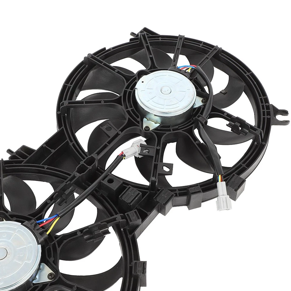 Electric Radiator Condenser Fan Assembly Fits 2009 2010 2011-2014 Nissan Murano Foto 4 de 4