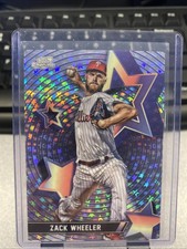 2025 Topps Chrome Cosmic- Zach Wheeler Starfractor Base #SF-27 Phillies