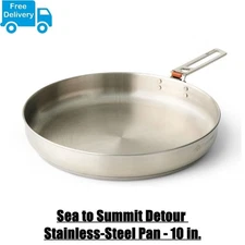 Sea to Summit Detour Stainless-Steel Pan - 10 in.