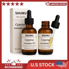 Cyperus Rotundus Oil for Hair Removal 2 PACKS   100 Pure Natural Cyprus Oil 