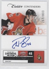 2011-12 Panini Playoff Contenders Calder 267/800 Patrick Wiercioch #237 Auto 1y4