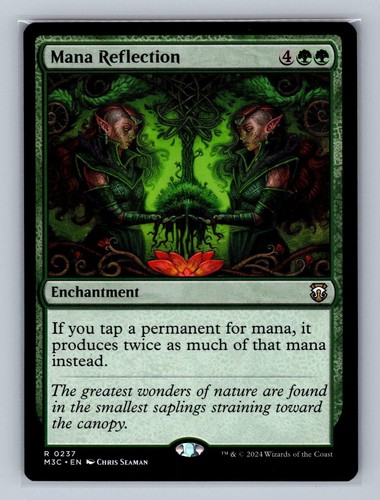 Mana Reflection 237 Regular Commander: Modern Horizons 3 Magic: The Gathering NM