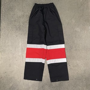 Swissport Waterproof Rain Utility Pants Men's Medium High Visibility Ankle Zip