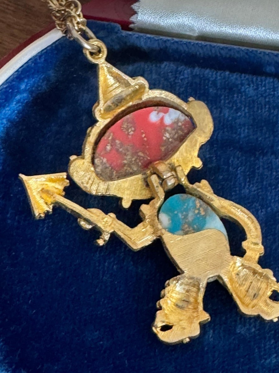 Vintage Genie Articulated Necklace View 3