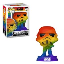 Funko Pop Star Wars: 296 Pride Stormtrooper Rainbow Coleccionable Nuevo
