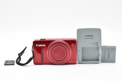 Canon PowerShot SX600 HS 16.0MP Digital Camera - Red for sale