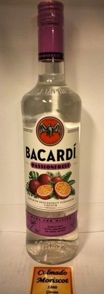 RON BACARDI PASSIONFRUIT 70cl 27% RHUM RUM
