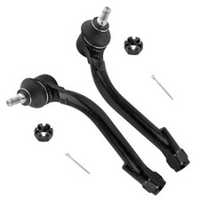 2Pcs Front Outer Tie Rods End Links LH Driver  RH Passenger Fit For Kia