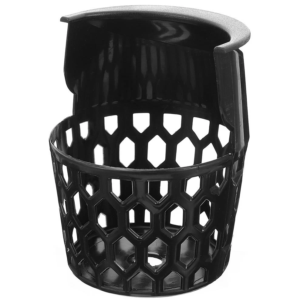 Durable Black Plastic Billiard Basket Storage Holder Drop Ball Pool Table Net