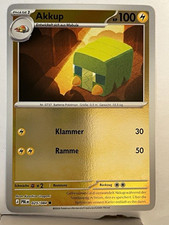 Pokémon TCG Akkup 025/084   PBL Deutsch   KP...