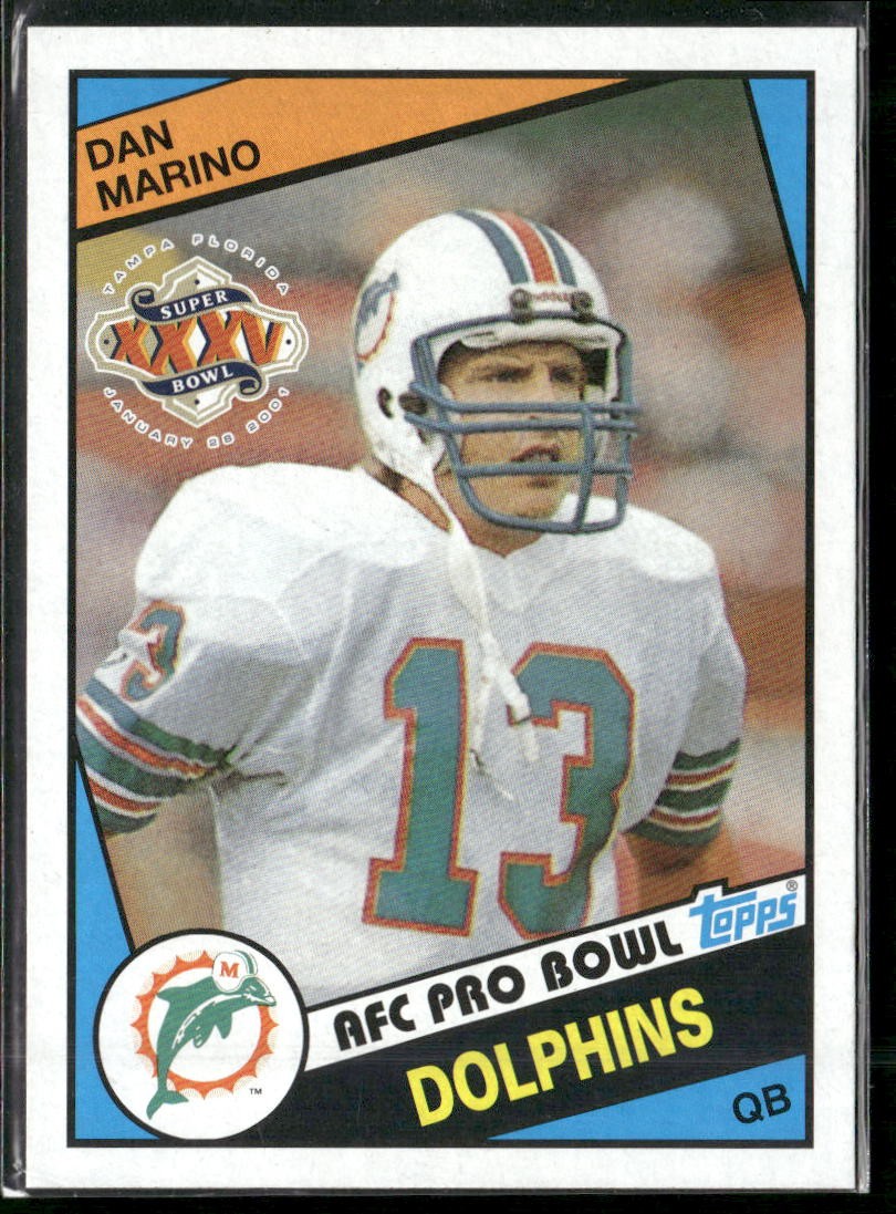 2001 Super Bowl XXXV Dan Marino #1 Dan Marino