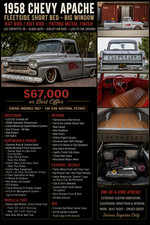 1958 Chevrolet 1/2 Ton Pickup 