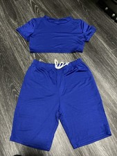 Women s Small Blue Workout Set