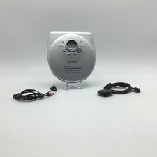 Vintage Sony CD Walkman - Portable Compact Disc Player - Silver D-EJ715/SM 