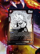 Son Gohan : Childhood SB02-005 Manga Foil Dragon Ball Super Card Game NM