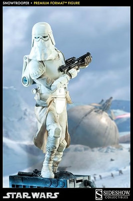 STAR WARS - SNOWTROOPER 1/4 PREMIUM FORMAT FIGUR STATUE SIDESHOW- NO HOT TOYS