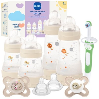 Welcome Home Baby Gift Set   Easy Start Anti-Colic Bottles (2X 5oz, 2X 9oz) &...