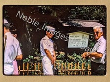 1966 Sailors at Sign at Entrance to Buddha Kamakura Japan Kodachrome 35mm Slide