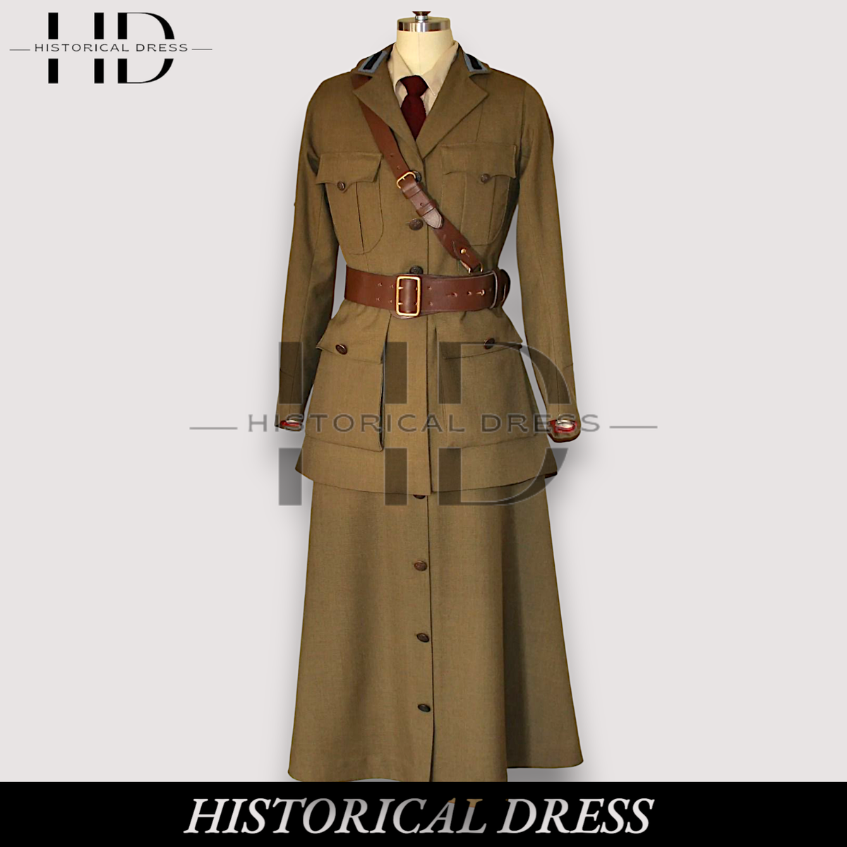 ladies army dress uniform WW1 Women's Repro US Set | 1914-1918 War Military Costume Collection_Spring26