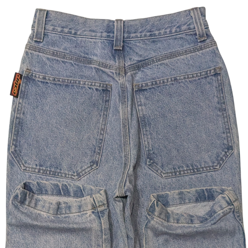 Vintage JNCO Jeans Youth Boys 14 (24x26) Wide Leg Baggy Skater School Grunge USA - Picture 8 of 13