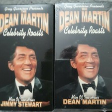 Dean Martin Celebrity Roasts Lot Of (2) VHS Tapes - 1 New 1 Pre-Owned