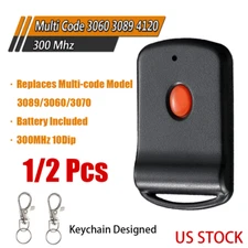 Compatible with Linear Multi-Code 3089 Garage Door Remote for 300mhz 3060, 3070