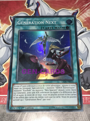 Yu Gi Oh Karte GENERATION NEXT LED6-FR014